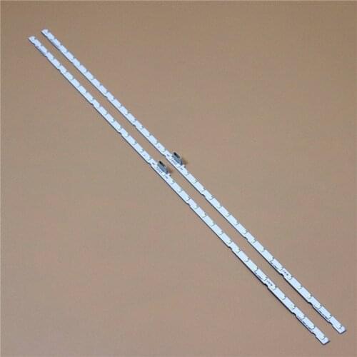 TVs LED Array Bars For Samsung UN49RU710D UN49RU7200 UN49RU7300 UN49RU8000 LED Backlight Strips Matrix Lamps Lens Bands AOT_49