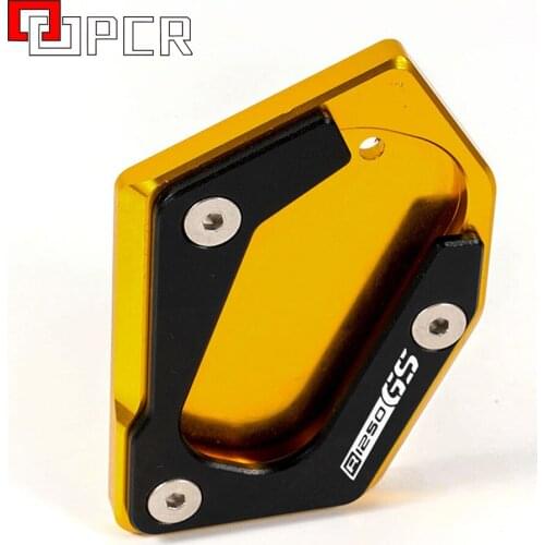 Bike Aluminum side Stand extension plate pad For BMW R1250GS R 1250 GS ADV Adverture HP Version 2018 2019
