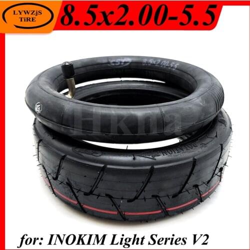 High Quality 8.5x2.00-5.5 Tire Inner Tube Outer Tire 8.5*2.00-5 CST Tyre for Electric Scooter INOKIM Light Series V2 Tire