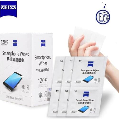 Zeiss Germany Zeiss mobile phone cleaning wet wipes glasses camera microscope mirror wiping paper cloth disposable 120