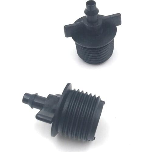 10Pcs 1/2' Thread Water Connectors Agricultural Irrigation Garden Lawn 1/2' 4/7mm Water Hose Connector Drip Irrigation System