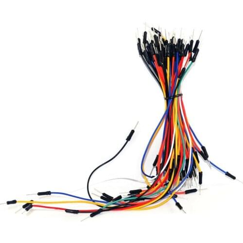 65Pcs Male to Male Breadboard Jumper Cables Wires Starter Kit for BBC Microbit Micro:bit Arduino Raspberry Pi 3 4 Set