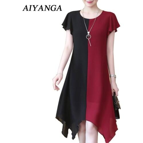 AIYANGA Colored Summer Dresses