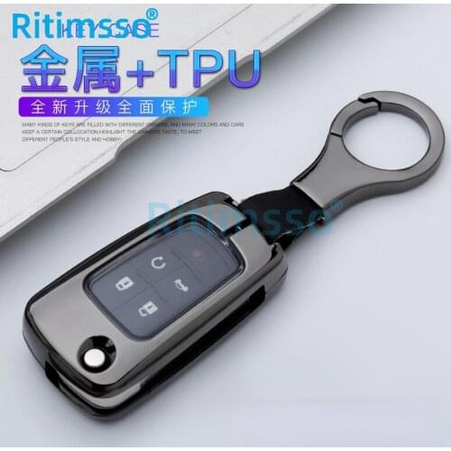 Zinc Alloy Key+Tpu Cover Case for Chevrolet for Buick for Cruze Aveo Trax Opel Astra Corsa Meriva Zafira Antara J Key Protection