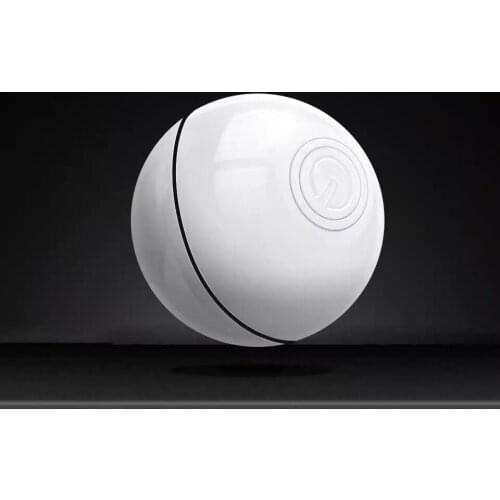 Cat Toy Smart Interactive LED Self Rotating Ball With Catnip Bell And Feather Fidget Toys USB Charging Pet Cats Accessories