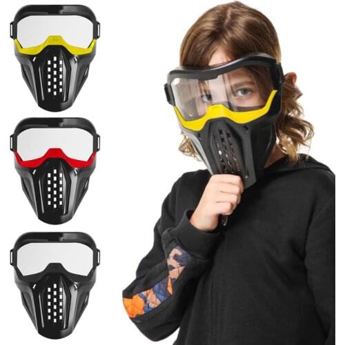 Airsoft Paintball Full Face Mask Hunting Headgear Protective Masks for CS Wargam