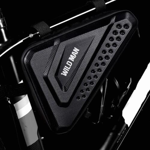 MTB Mobile Phone Case Bike Bag Frame Front Top Tube Triangle Pouch Portable Waterproof Cycling Elements for WILD MAN