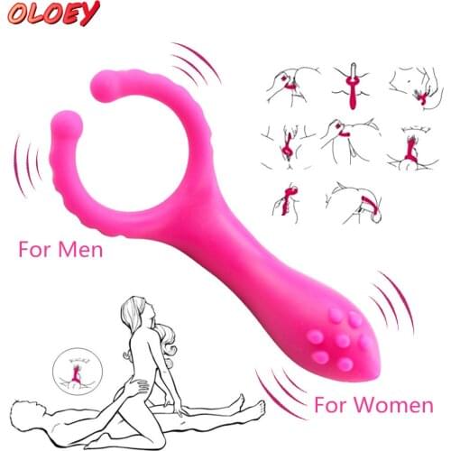 Men and Women Silicone Prostate Vibration Massage G-Spot Nipple Clitoral Stimulator Female Masturbation Toys Adult Sex Toys