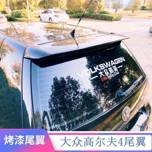 Suitable For 04-08 Volkswagen 4 Tail 4 Refitted Special Non Perforated Fixed Golf 4 Top Wing