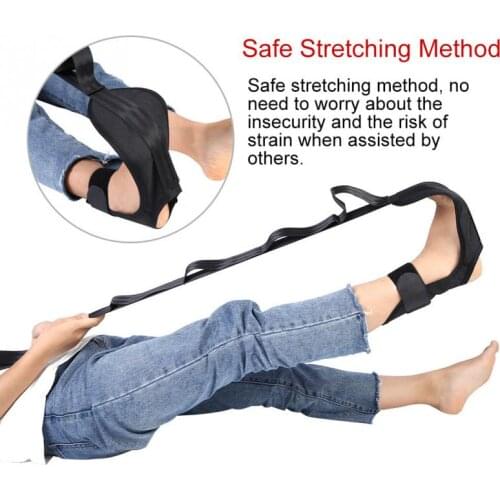 Yoga Stretching Belt Rehabilitation Strap Ankle Joint Corrector Foot Drop Stroke Hemiplegia Ligament Stretching Correction Brace
