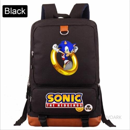 SONIC RACING school bag backpack student school bag Notebook backpack Leisure Daily backpac