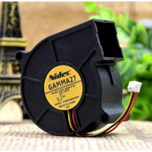Nidec D06F-12BS2 01B Server Cooling Fan DC 12V 0.21A 59x59x25mm 3-wire