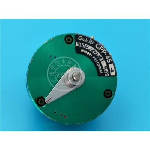 [VK] Green Pot CPP-45 -4 5k biaxial conductive plastic potentiometer shaft diameter 4MM switch