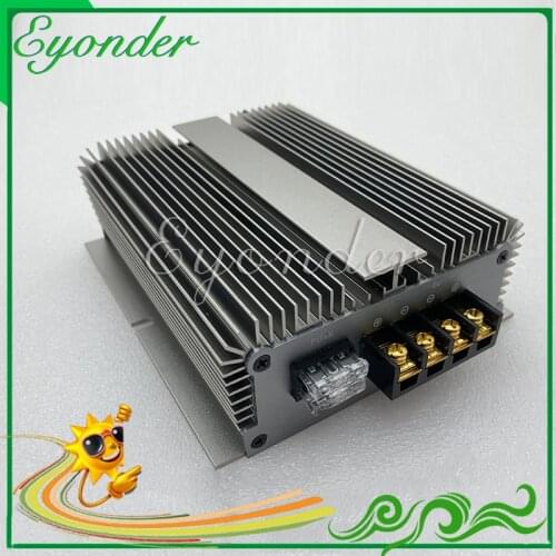 Top-Quality DC 10-16V 12V 13.8V 14V 15V to DC 14.5V 30A Lithium Battery Charger Converter for Car Solar Dual-battery System