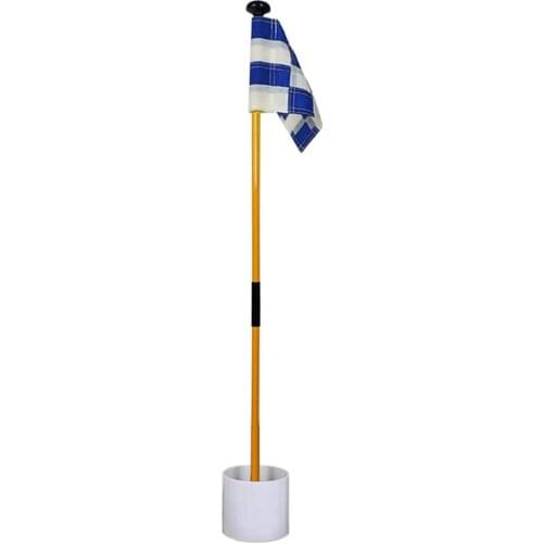 Putting Green Flags Golf Putting Green Flagstick Cup Flag Stick Golf Hole Pole Cup Flagstick Playground Garden