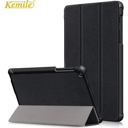 Kemile Case For Samsung Galaxy Tab A 8.0 SM-P200 2019 Case Ultra Slim Leather Stand Cover For Galaxy Tab A SM-P200 SM-P205 funda