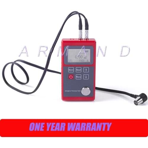 Digital Ultrasonic Thickness Tester Leeb320 Poratble Thickness Meter 0.7~252 mm Metal Plastic Ceramic