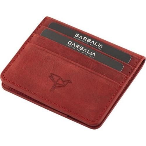Garbalia Regina Vintage Leather Men Card Wallet Wallet
