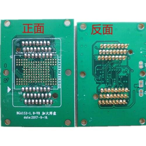 KZT BGA152 Test Seat TSOP48 to BGA132 152 Test Rack Fixture Empty Rack