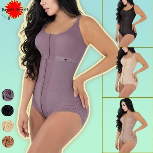 High Compression Shapewear Tummy Control BBL Post Op Surgery Supplies Fajas Colombianas Originales Mujer Girdle Dominatrix