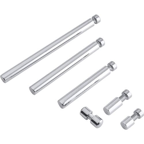 DHL Shipping 1000PCS Solid Advertising Nails Screws Bolts Acrylic Advertisement Standoffs Pins