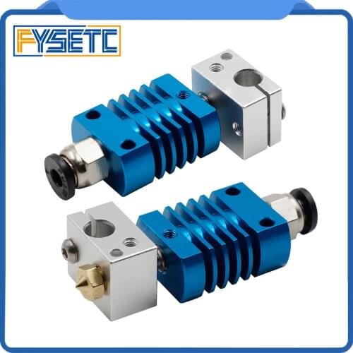 J-head Hotend Bowden Extrusion Head Kit 1 Set Assembled Extruder Kit For CR-8/CR-10 3D Printer 1.75mm Nozzle 0.4mm