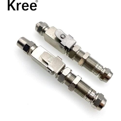 Stainless Steel Dental Woodpecker Air Water Quick Connector For Ultrasonic Scaler EMS Dentistry Material