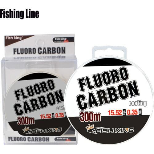 Invisible Monofilament Nylon Fishing Line 300M 30-45 Lb Fluorocarbon Coating Strong Mainline Carp Fishing Line Fly Fishing Pesca