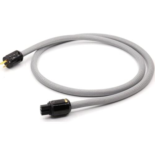OCC pure copper AC Power cable With P029 US Stardard Power Plug HIFI Audio Power Cable