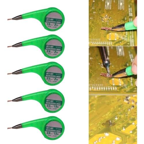 Solder Remover Sucker Desoldering Pump Desoldering Wick Braid Solder Wick Remover Vacuum Sucker Desoldering