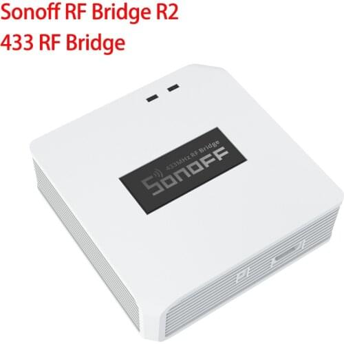 Sonoff RF Bridge, 433 RF Remote Converter 433 to WiFi Remote Control,Smart Home Automation Module Wifi Switch Diy Controller