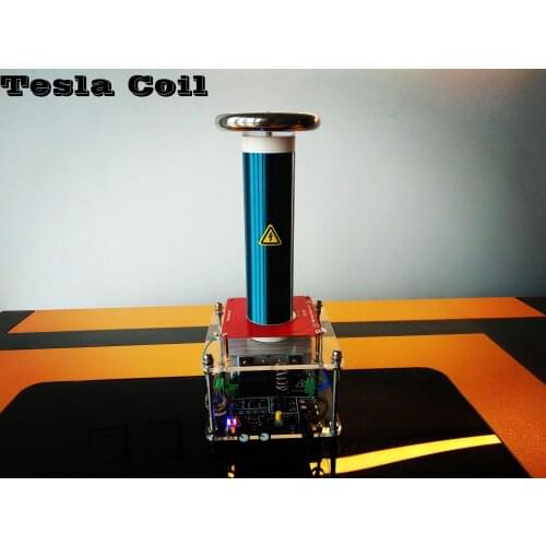 Tesla Coil Desktop Integrated Solid-state Music Tesla Coil Finished Product Artificial Lightning