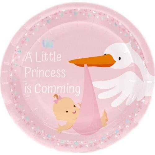 Princess Party Decorations Supplier Garland Paper Plates table cover Napkin banner Baby Shower Girl Birthday Decoration Kids