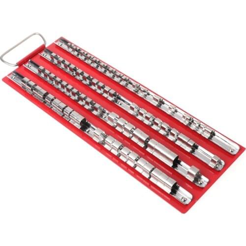 2020 New 80pcs/40pcs Socket Tray Rack 1/4", 3/8", 1/2" inch Snap Rail Tool Set Organizer