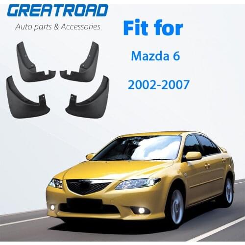 4Pcs OE Styled Mud Flaps For Mazda 6 Sedan 2002-2008 Mudflaps Splash Guards Mud Flap Mudguards Fender 2003 2004 2005 2006 2007