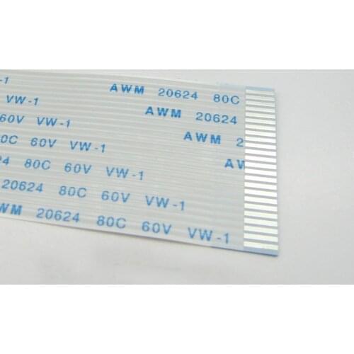 5pcs New FFC FPC 18pin flat flexible cable 1.0mm pitch forward Length 150mm 200mm 300mm 400mm 60mm 250mm Ribbon 18p Flex Cable