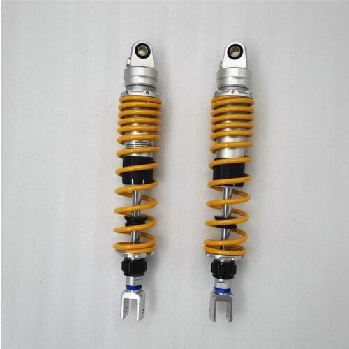 2pcs 7mm spring 375mm 400mm 415mm 430mm adjustable motorcycle shock absorber for honda YAMAHA SUSZKUI KAWASAKI Dirt bike Gokart