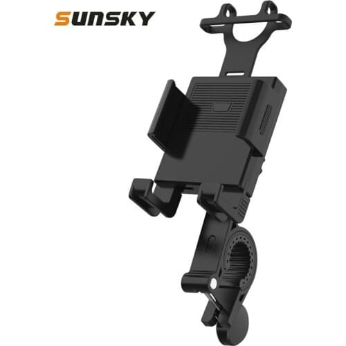 HAMTOD M2 Handlebar Navigation Mobile Phone Holder for Motorcycle Electric Car Bicycle for 4.-6.7 inch Smart Phones Bracket