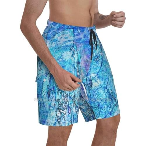 Hyperborean Landscape 4 Breathable Personality Holiday Beach Shorts 2014 Hyperborea North Photoshop Richard Maier Winter