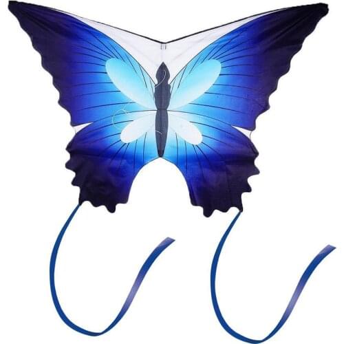 New Blue Butterfly Flying Kite With 30m Kite Line Children Kids Educational Sports Fun Toy Outdoor Gifts Game R5B3
