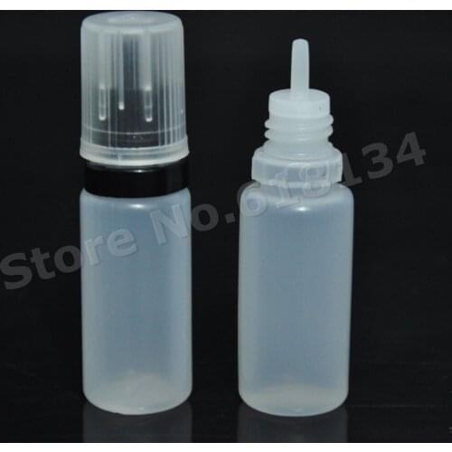 Top-rated seller Fast shipping 5000pcs 10ml bottle, dropper liquid bottles for juice liquid