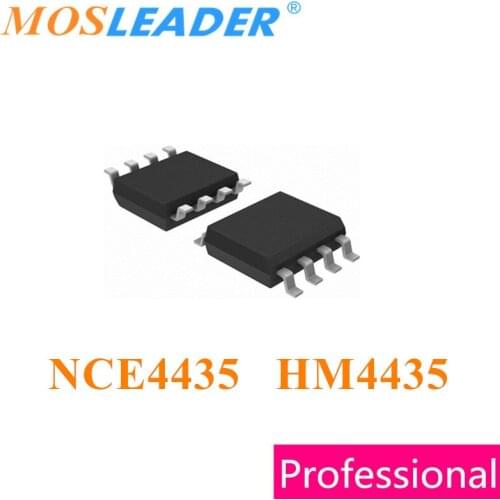 Mosleader NCE4435 HM4435 SOP8 100PCS 1000PCS P-Channel 30V Made in China High quality
