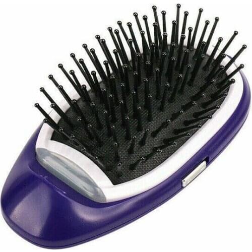 Portable Electric Ionic Hairbrush Antistatic Hair Brush Comb Massage Magic Hairbrush Hair Modeling Styling Tool 3 Colors