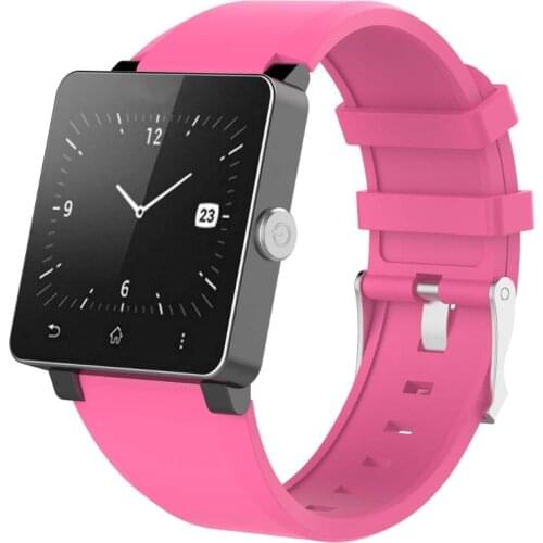 Silicone Replacement Wrist Strap Bracelet Watch Band For Sony Smartwatch 2 SW2 100% brand new and high quality