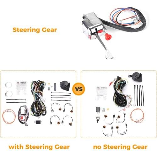 For Polaris RZR 800 900 1000 XP UTV ATV Universal Plug Play Turn Signal Kit for Can-Am Maverick X3 for Cf Moto