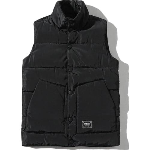 Winter Men Cotton Warm Vest Waistcoat Male Sleeveless Jacket With Many Pockets Vest Casual Baggy Zipper For Man Plus Size 5XL