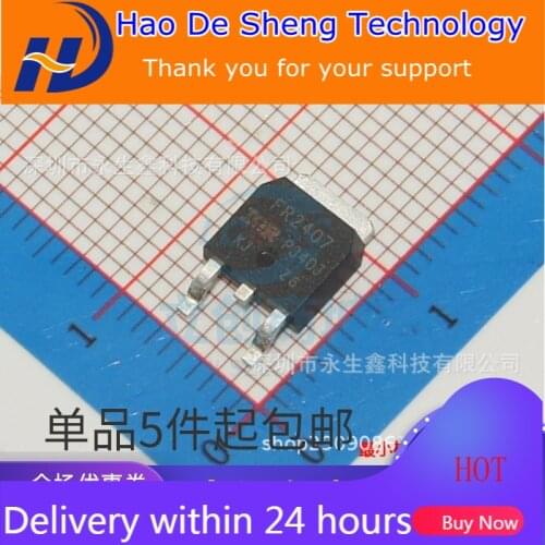 10PCS/LOT IRFR2407 FR2407 42A/75V MOS Tube Field Effect Tube TO-252 New Original In Stock