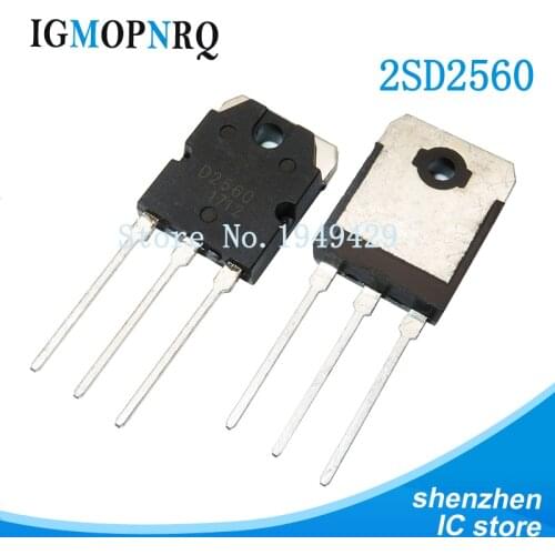 10PCS B1647 D2560 2SB1647 2SD2560 (5PCS* B1647+5PCS* D2560 ) amplifier pair tube new