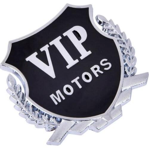 2PCS Car Sticker MOTORS Emblem Badge VIP Decal For Dodge Challenger Nitro Journey Juvc Charger Durango Cbliber Sxt Dart