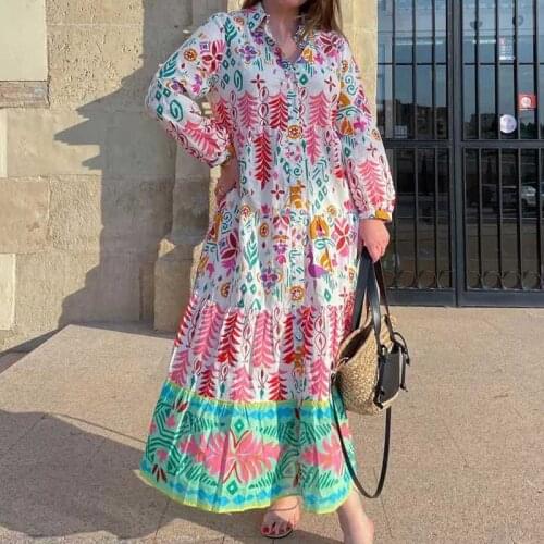Daijiesiman Fashionable Shirt Dresses